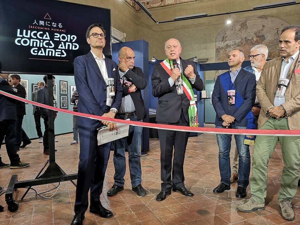 inaugurazione Lucca Comics