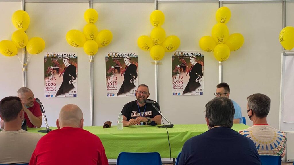 Giampiero Casertano ad ALEComics 2020