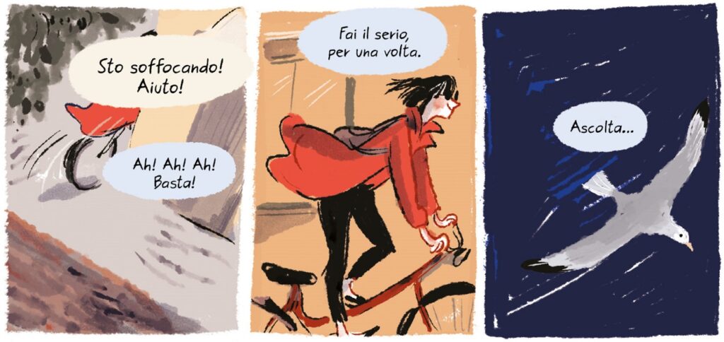 PASSIONE FUMETTI: convivere con gli attacchi di panico: Il mare verticale,  Quando tutto diventò blu. - CentoTorri