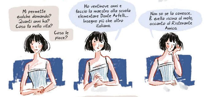 PASSIONE FUMETTI: convivere con gli attacchi di panico: Il mare verticale,  Quando tutto diventò blu. - CentoTorri