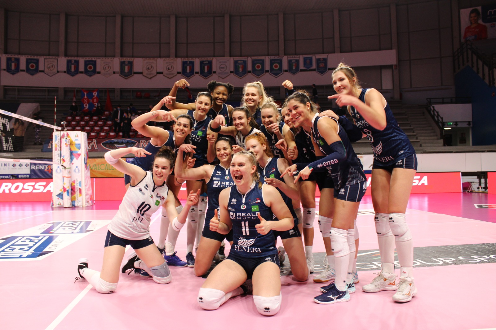 Pallavolo, A1 femminile Il Chieri ’76 stringe i denti e passa 13 a