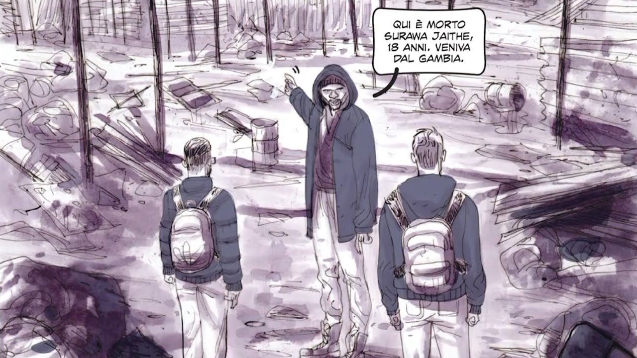 la baraccopoli di San Ferdinando di Bonaccorso