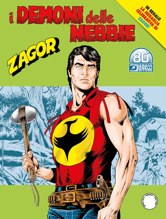 Zagor per gli 80 anni della Sergio Bonelli Editore