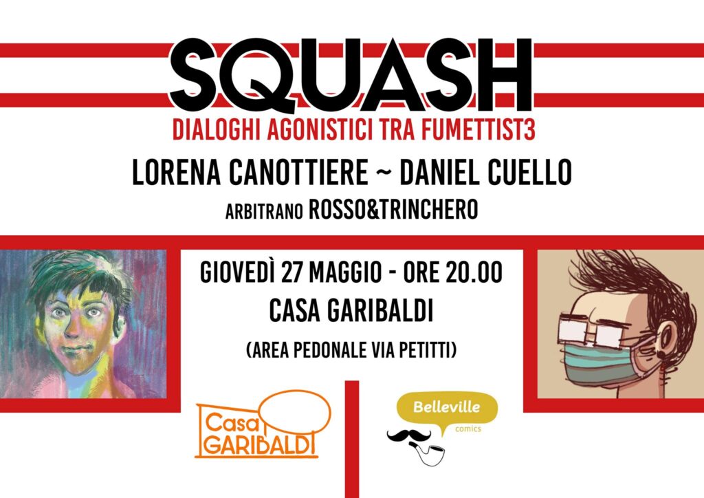 Squash a fumetti