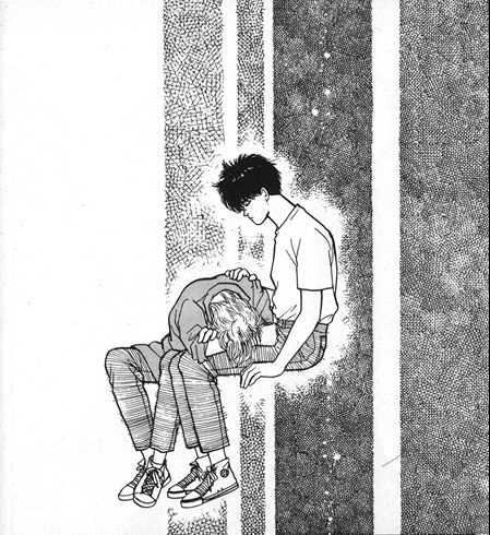 Eiji e Ash in Banana Fish