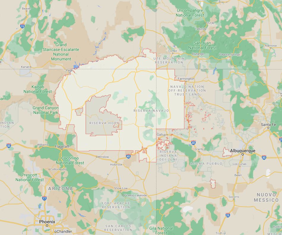 Riserva Navajo Google