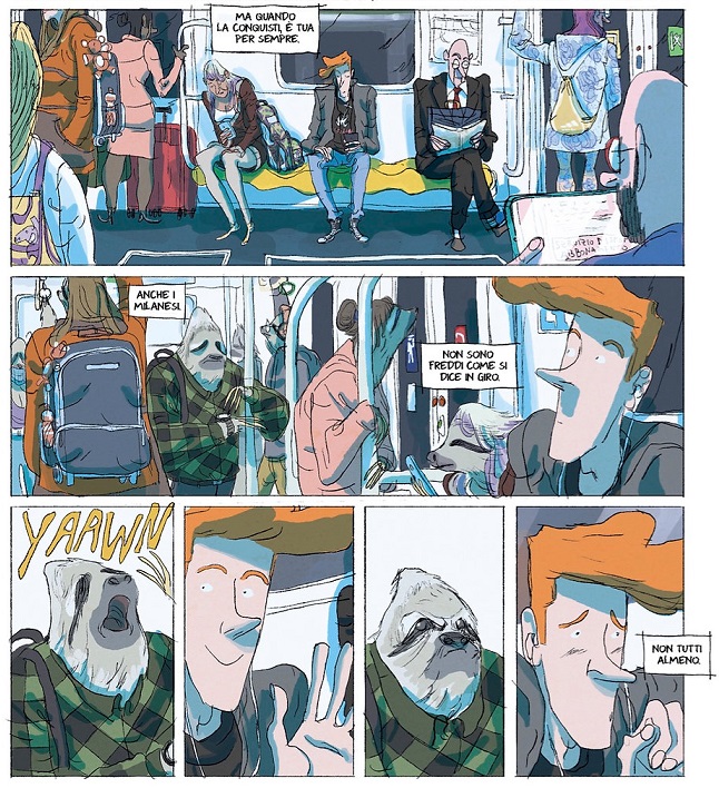 Ramiro in metropolitana