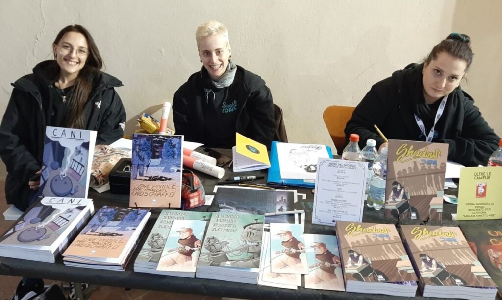 le autrici di Spaghetti Comics a Lucca
