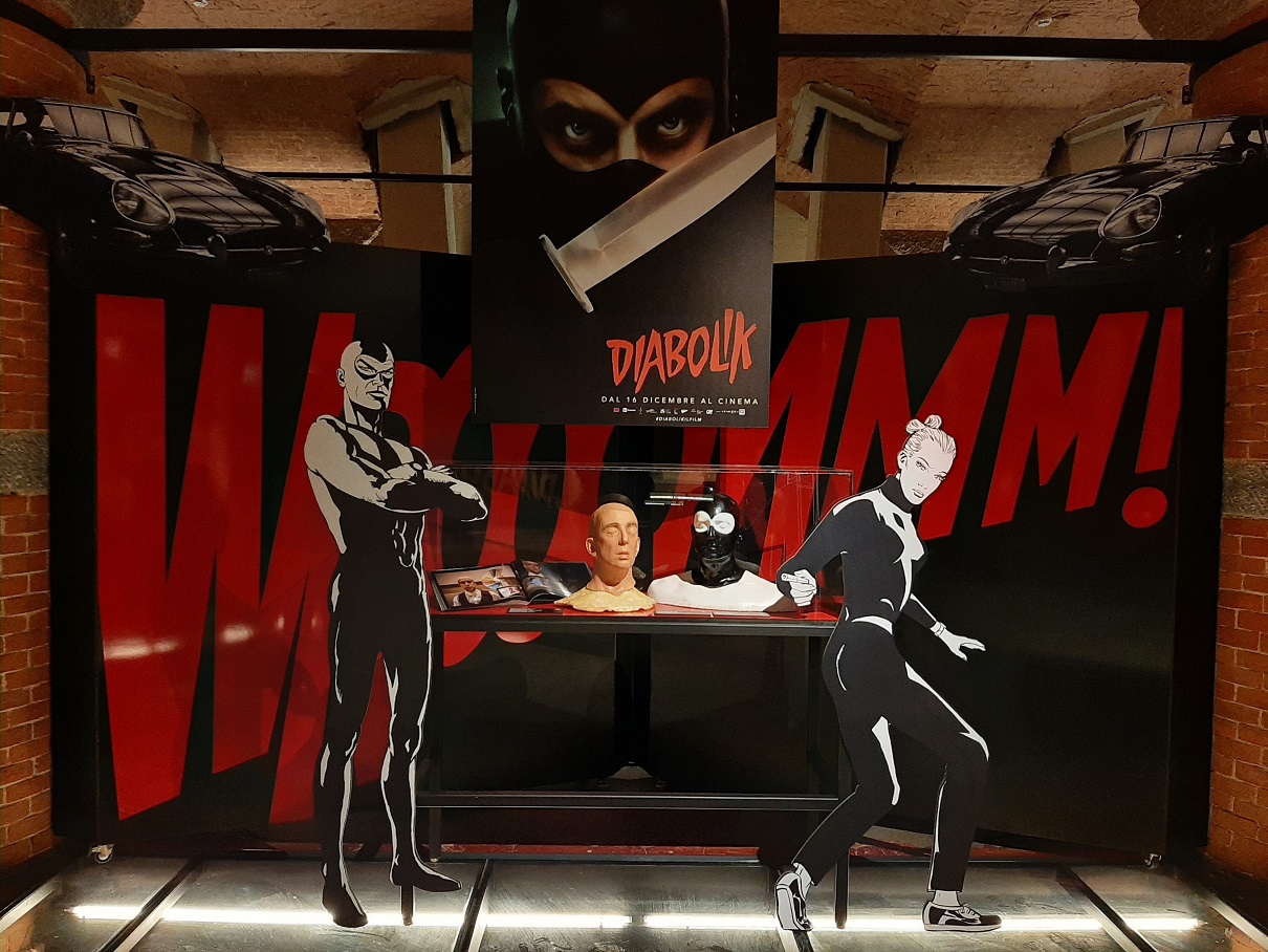 Diabolik ed Eva Kant alla Mole