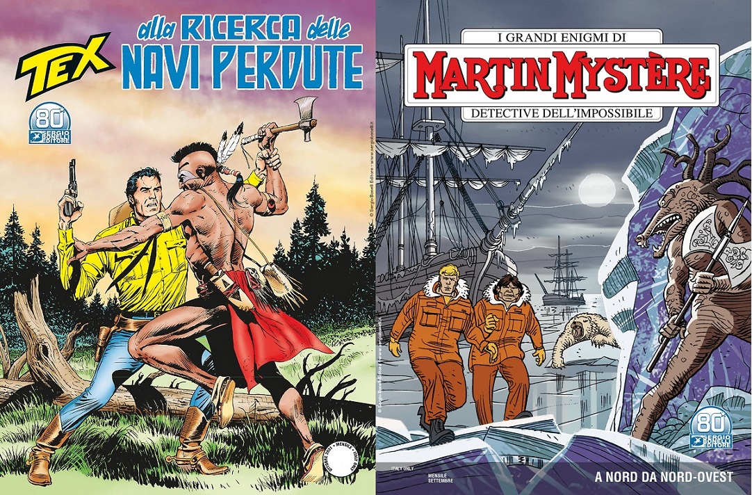 Tex e Martin Mytère sulle tracce della Terror