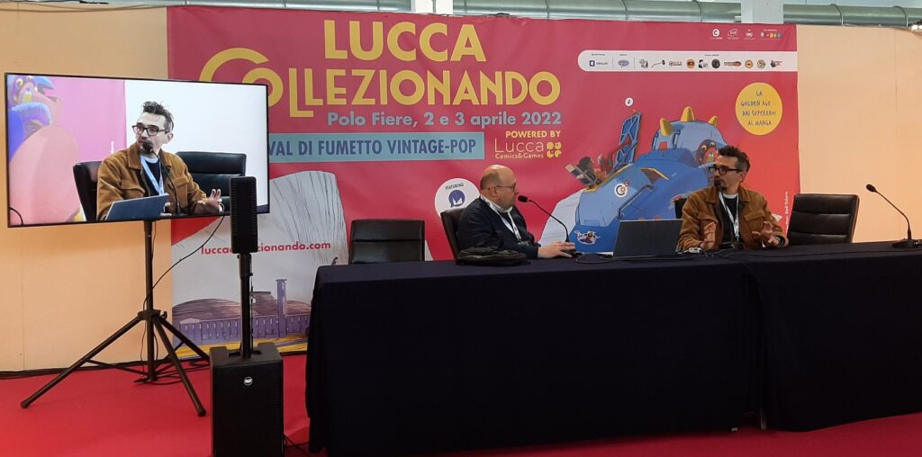 Roberto Recchioni a Lucca Collezionando 2022
