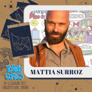 Mattia Surroz a Torino Comics