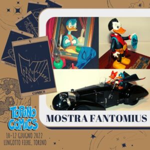 Fantomius a Torino Comics 2022