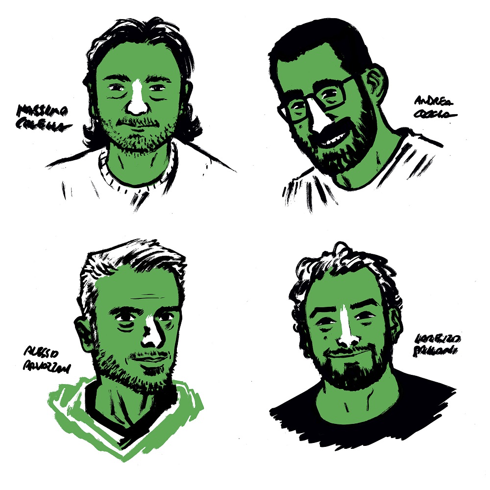 La Revue Dessinée Italia soci fondatori