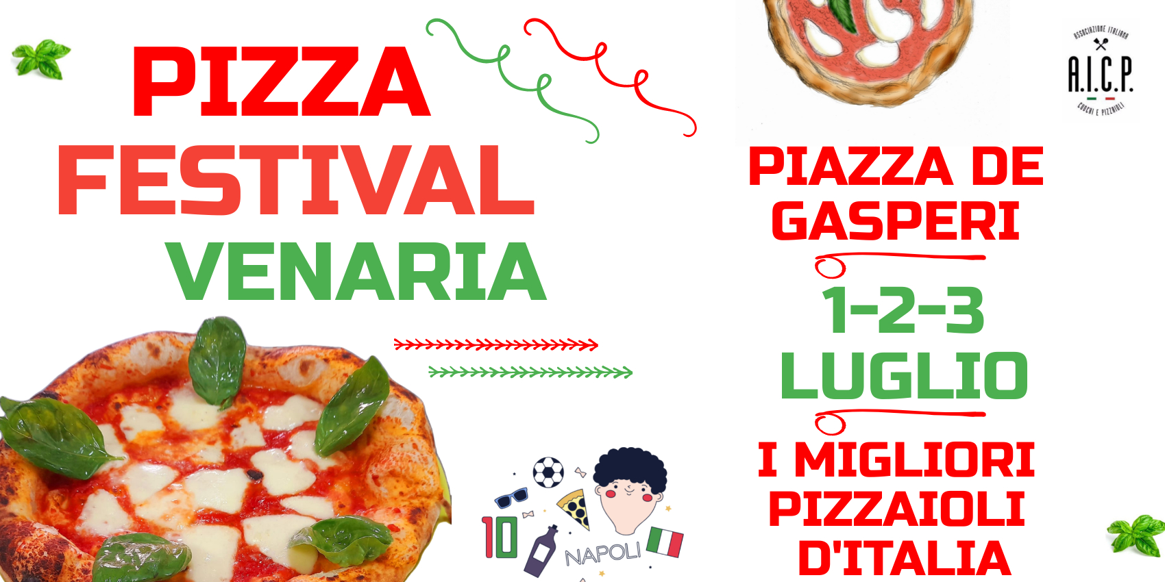 A Venaria tre giorni di Pizza Festival CentoTorri