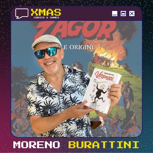 Moreno Burattini a Xmas Comics 2022