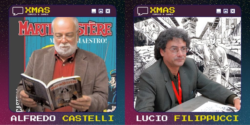 Castelli e Filippucci a Xmas Comics 2022
