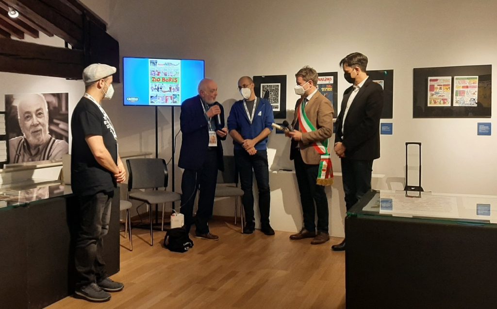 Alfredo Castelli in mostra a Lucca Comics 2022