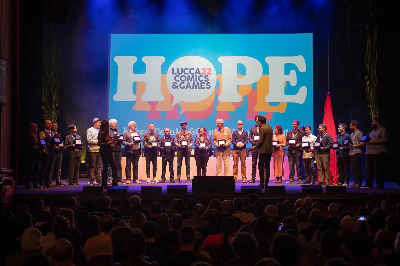 i premiati a Lucca Comics 2022