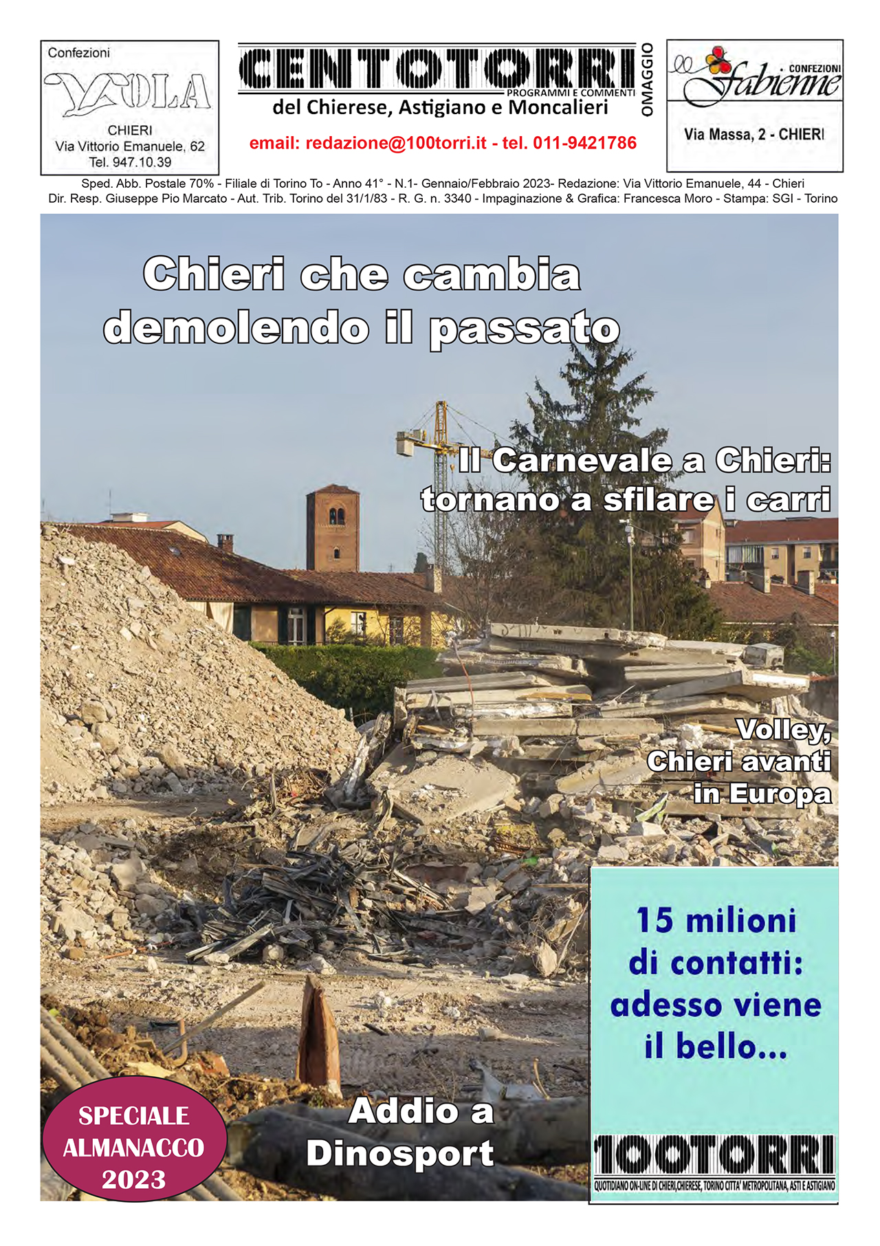 Gennaio/Febbraio 2023