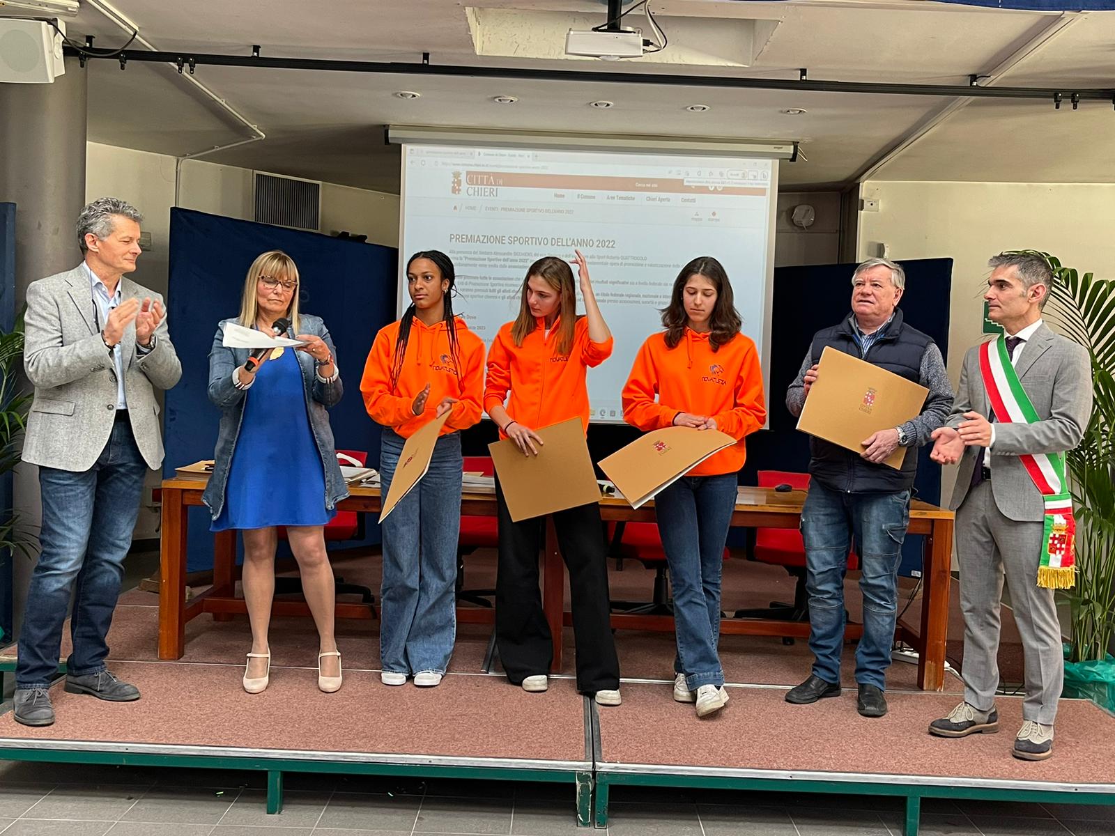 Chieri e gli sportivi dellanno 2022. Premiazione in Sala Conceria -  CentoTorri