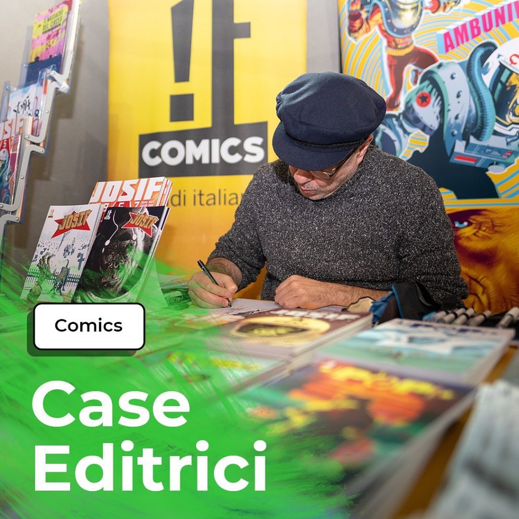 case editrici a Torino Comics