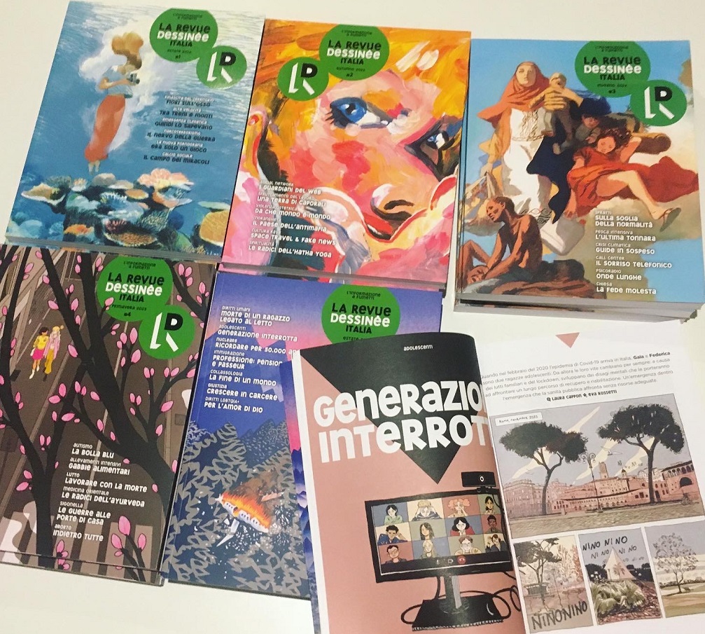 i numeri de La Revue Dessinée Italia