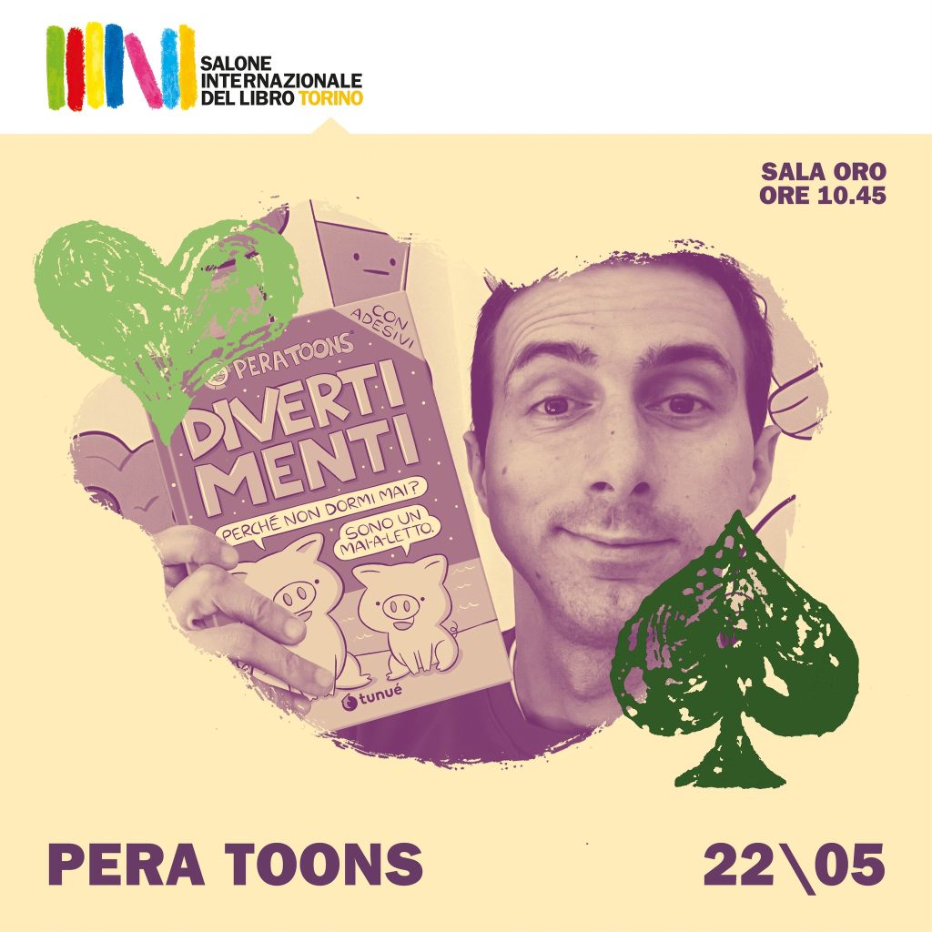 Pera Toons e i fumetti al Salone del Libro