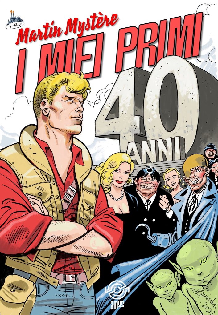 volume AMys sui 40 anni di Martin Mystère
