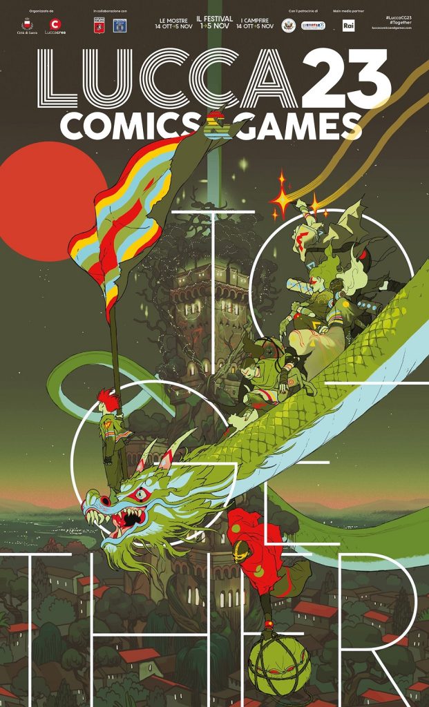 manifesto di Lucca Comics & Games 2023