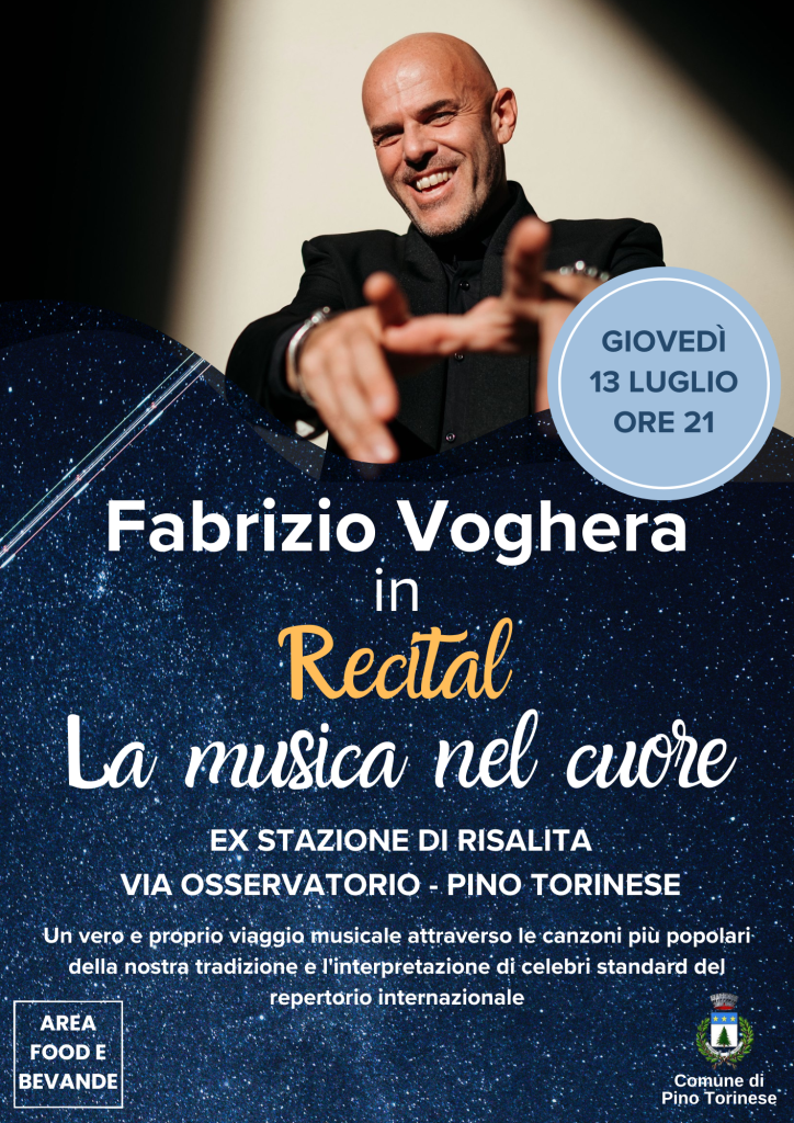 Pino Torinese. Fabrizio Voghera in 
