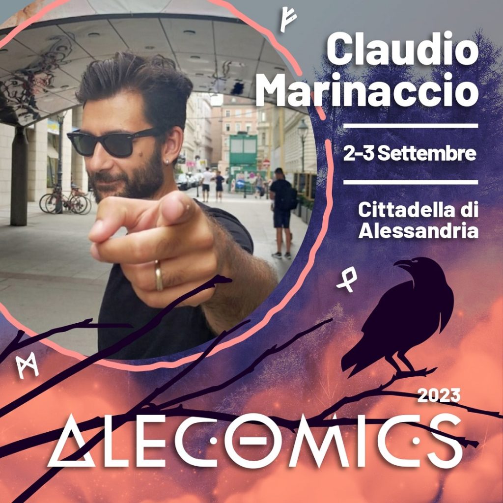 Claudio Marinaccio ad ALEcomics