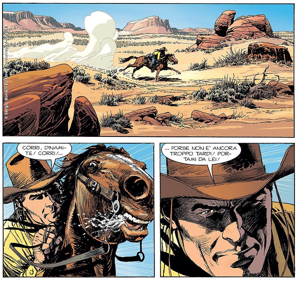 Tex di Claudio Villa da Tex 755 Sergio Bonelli Editore