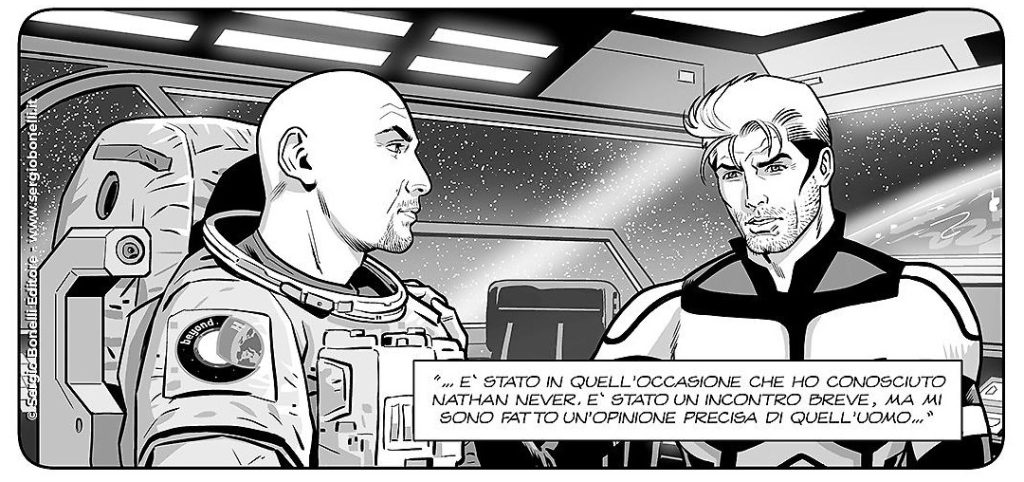 Nathan Never e Luca Parmitano