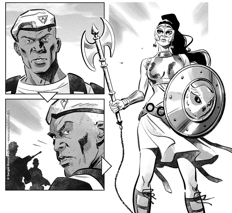 Athi in Nathan Never Speciale n. 34