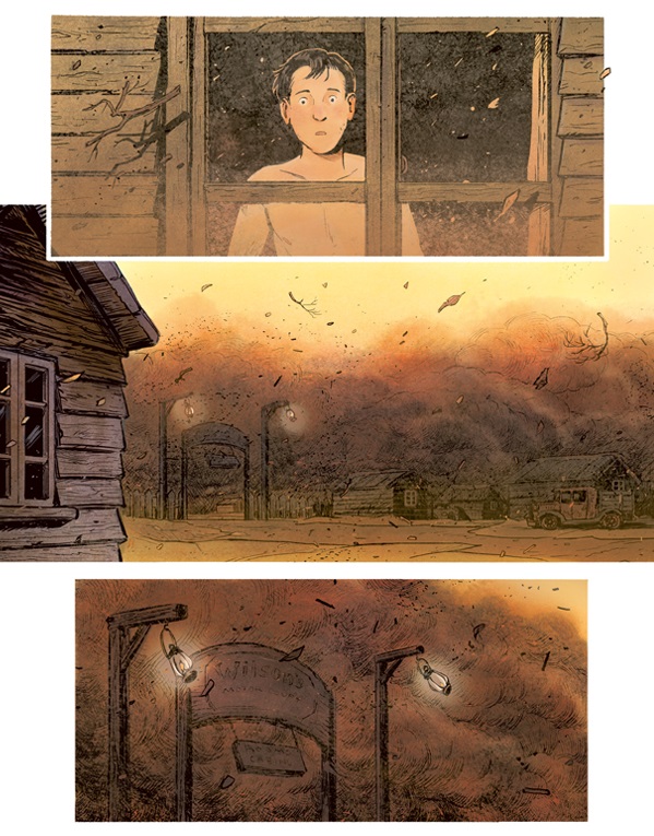 tavola di Aimée de Jongh da Giorni di sabbia