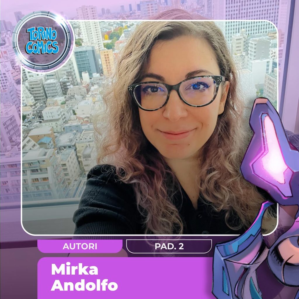 Mirka Andolfo a Torino Comics 2024