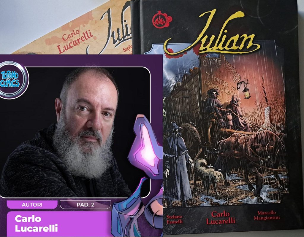 Julian a Torino Comics 2024
