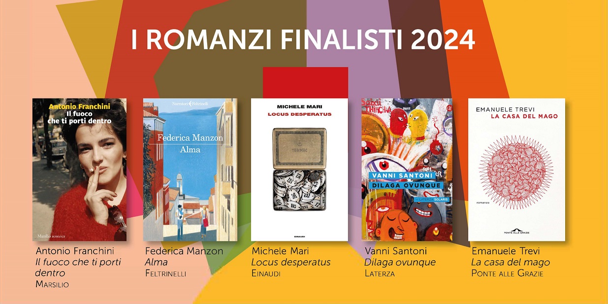i cinque finalisti al Premio Campiello 2024