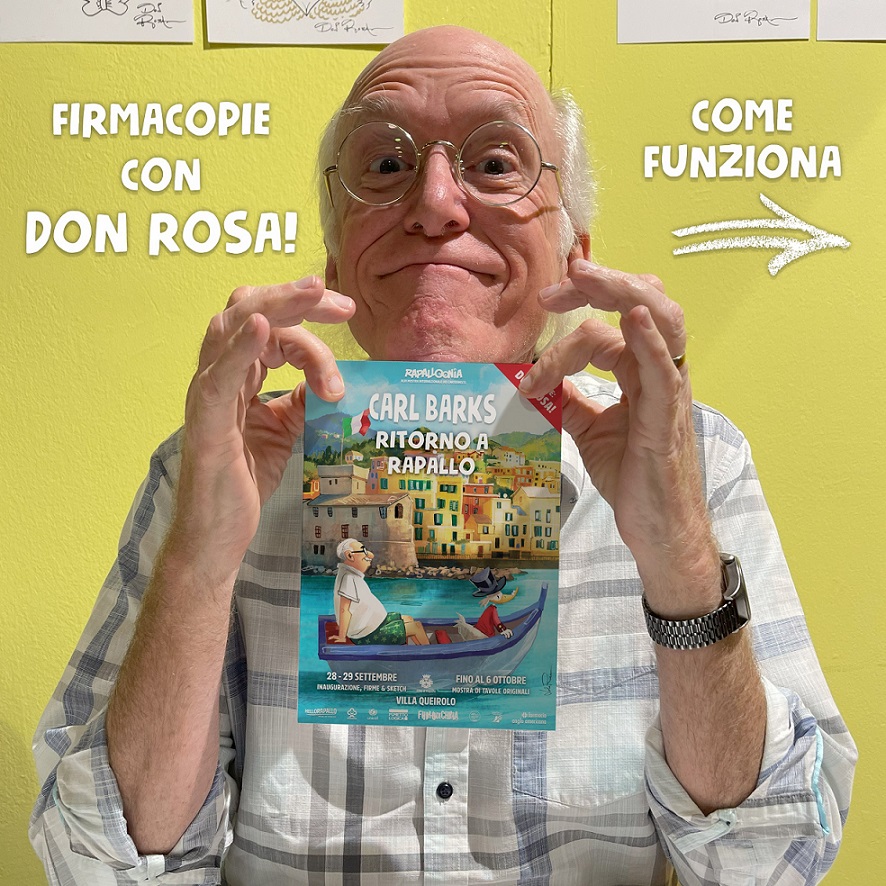 Don Rosa a Rapalloonia 2024