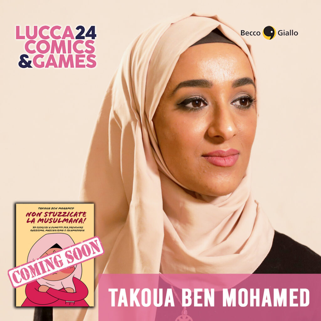 Takoua Ben Mohamed a Lucca Comics & Games 2024