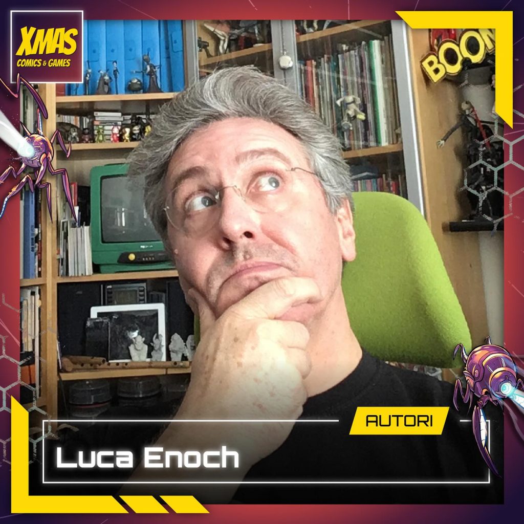 Luca Enoch a Xmas Comics & Games 2024