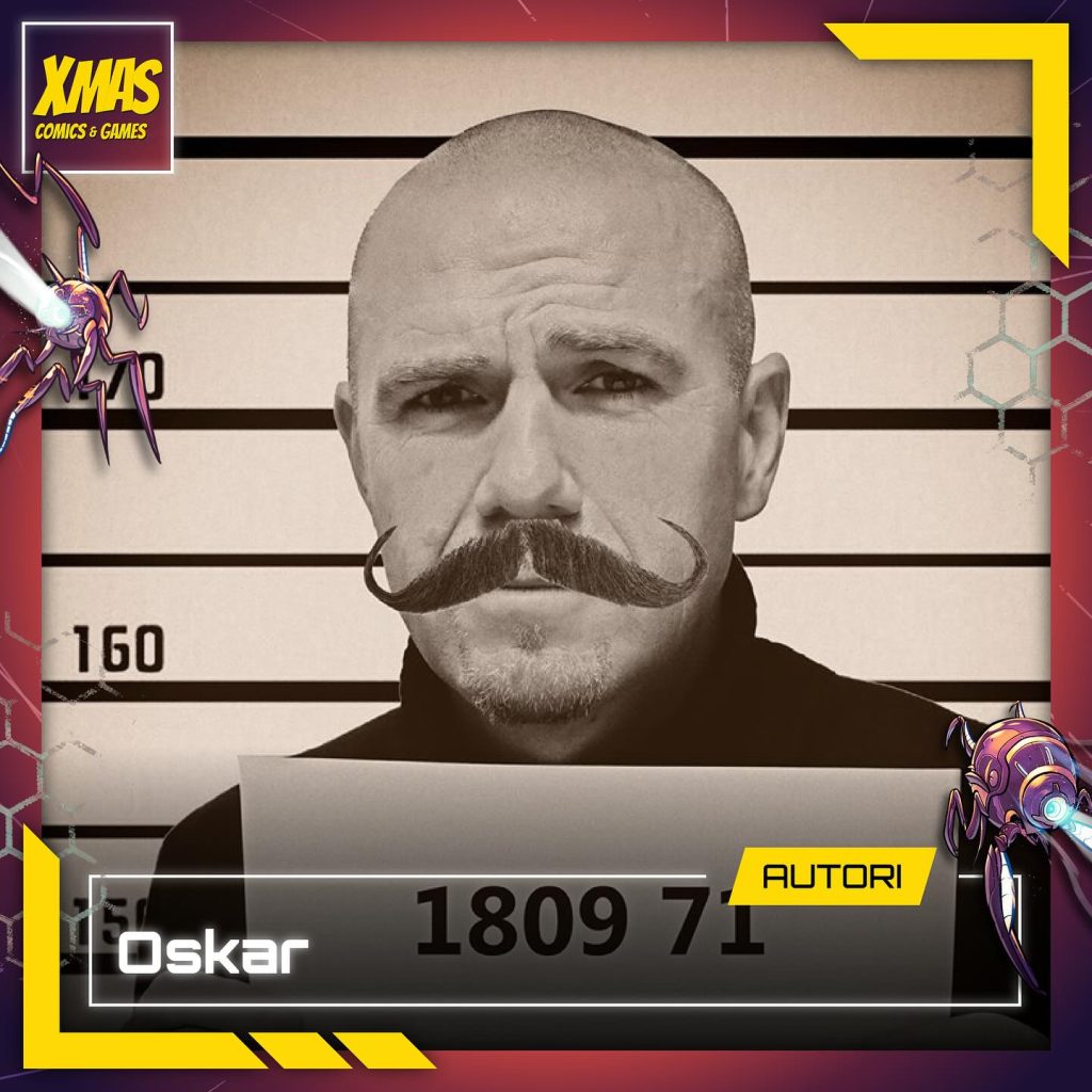 Oscar Scalco a Xmas Comics & Games 2024