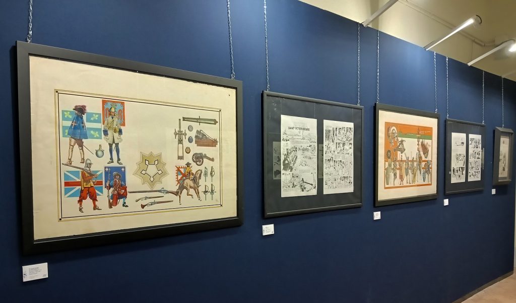 Attilio Micheluzzi in mostra a Lucca Comics 2024