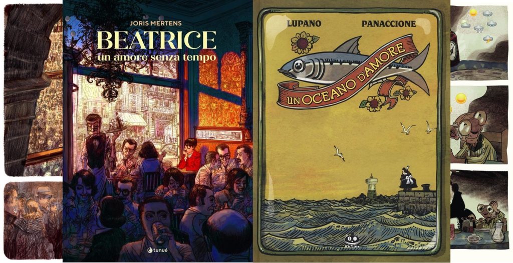 Amore senza parole in Beatrice di Martens e Un oceano d amore di Lupano e Panaccione