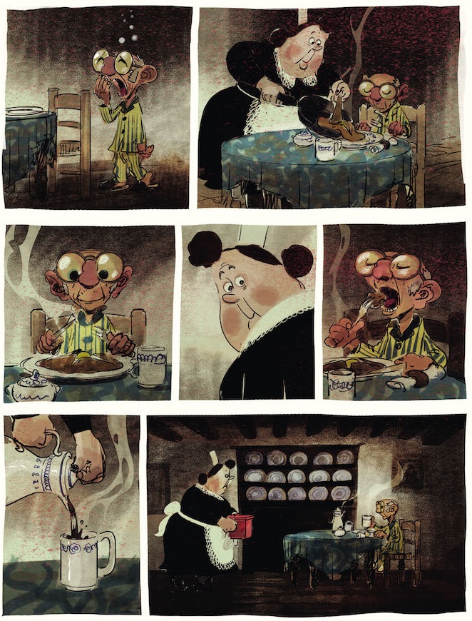 tavola da Un oceano d amore di Panaccione