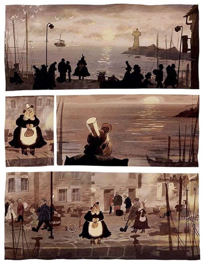 tavola da Un oceano d amore di Panaccione