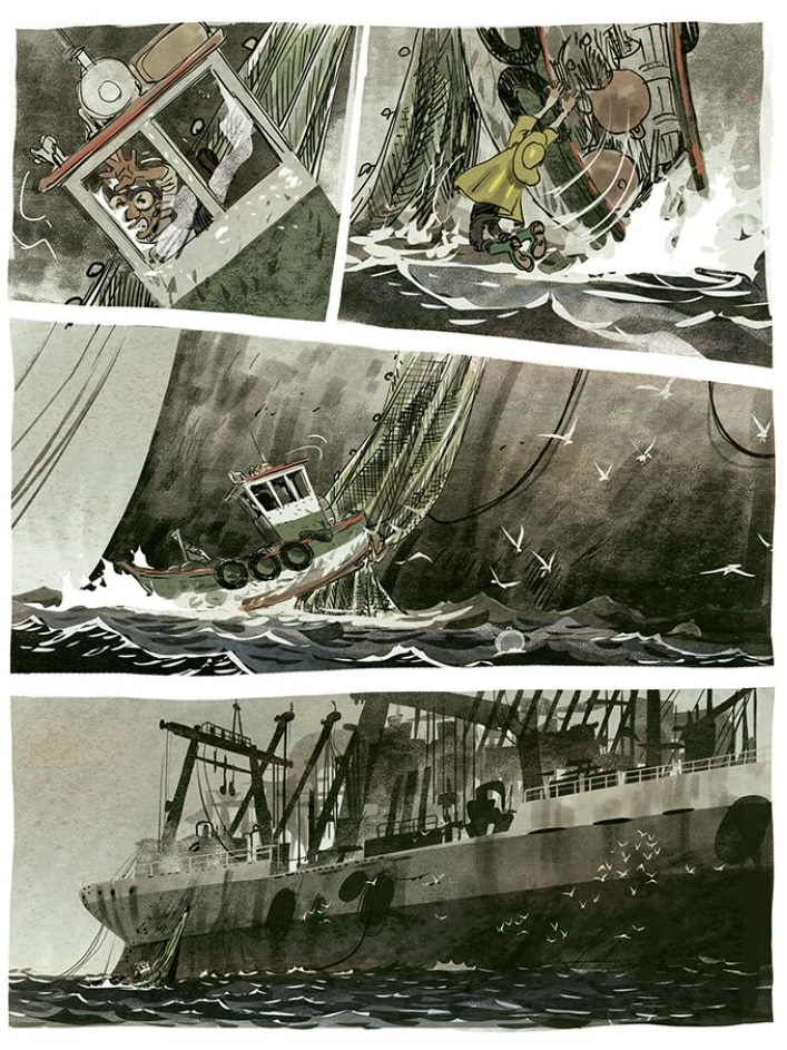 tavola da Un oceano d amore di Panaccione