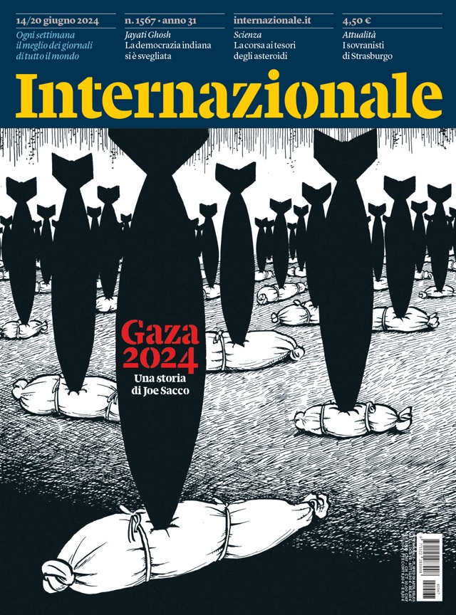Joe Sacco su Internazionale War on Gaza