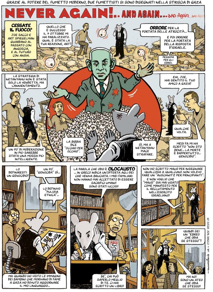 Mai più! di Joe Sacco e Art Spiegelman